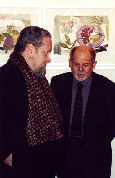 Rudolf Hradil und Peter Weiermair, Salzburg, 2001